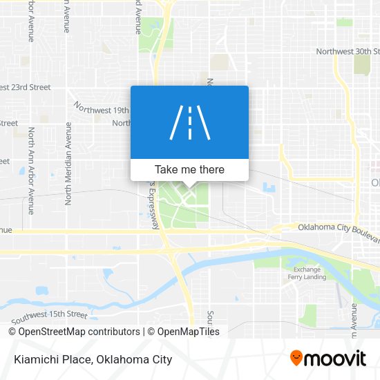 Mapa de Kiamichi Place