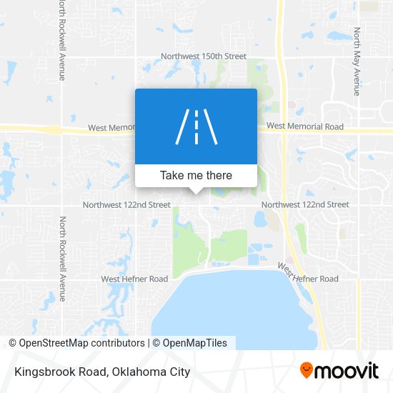 Mapa de Kingsbrook Road