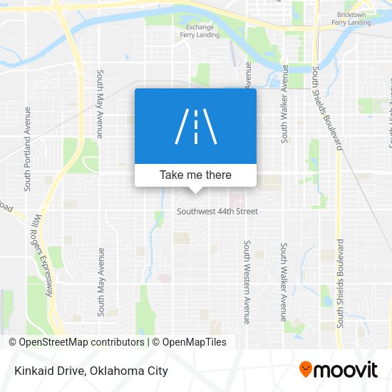 Mapa de Kinkaid Drive