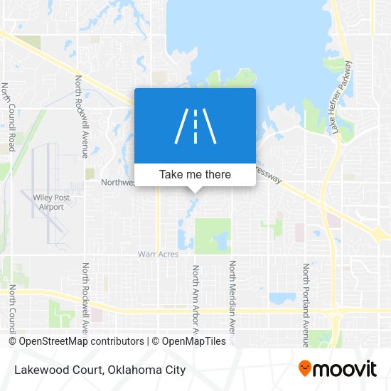Mapa de Lakewood Court
