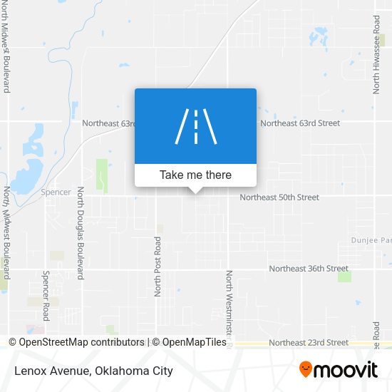 Lenox Avenue map
