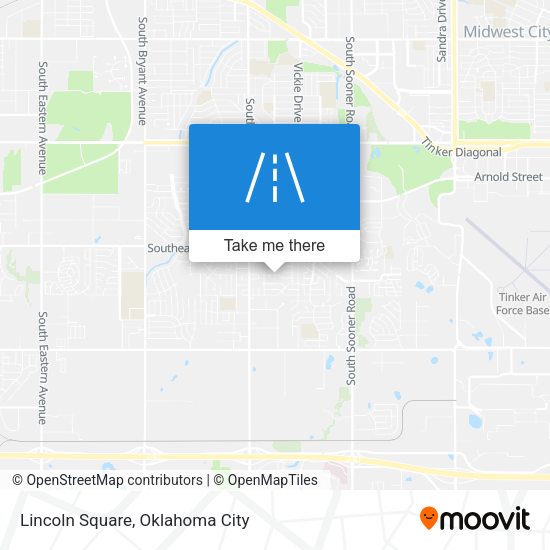 Lincoln Square map