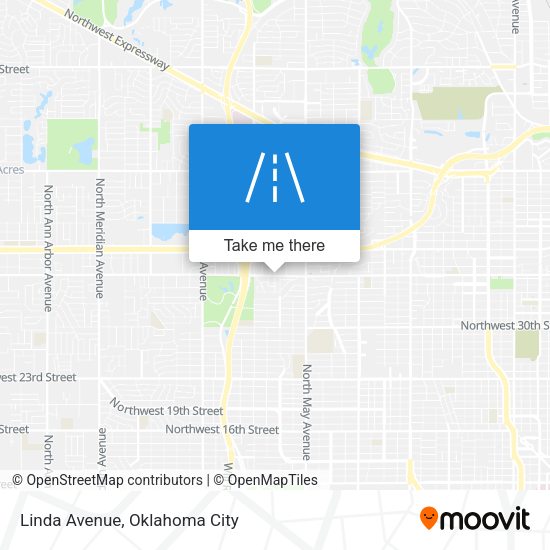 Mapa de Linda Avenue