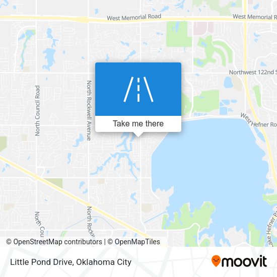 Little Pond Drive map