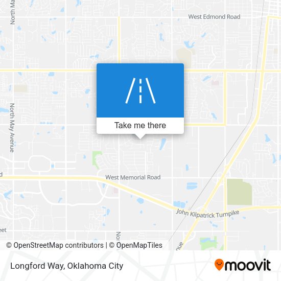 Mapa de Longford Way