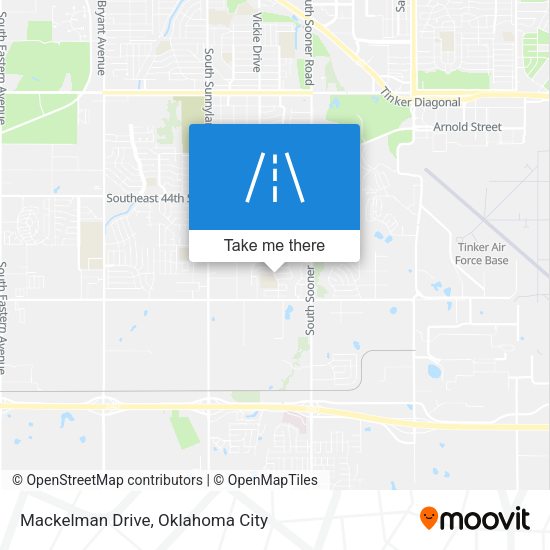 Mapa de Mackelman Drive