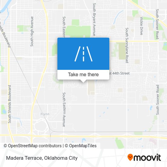 Madera Terrace map