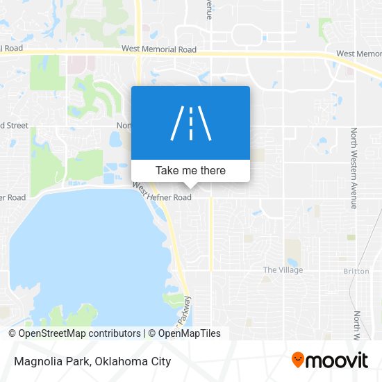 Magnolia Park map