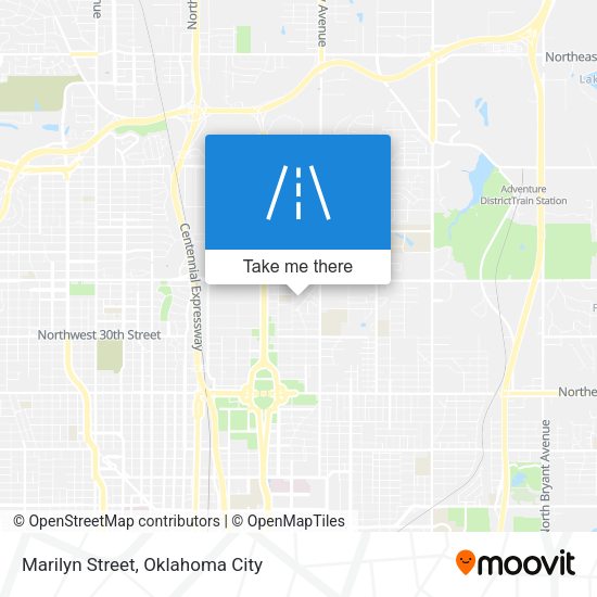 Mapa de Marilyn Street