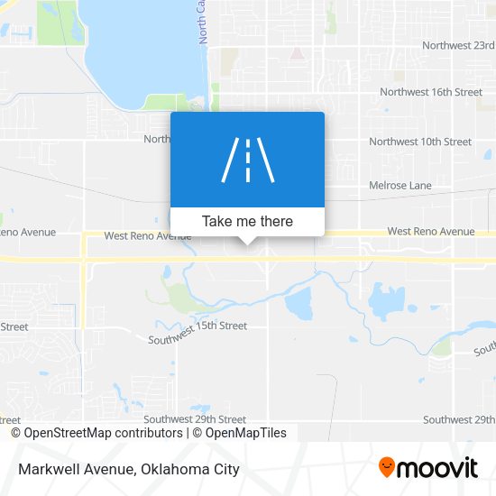 Mapa de Markwell Avenue