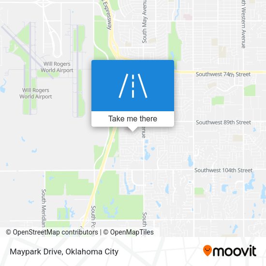 Maypark Drive map