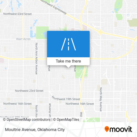 Moultrie Avenue map