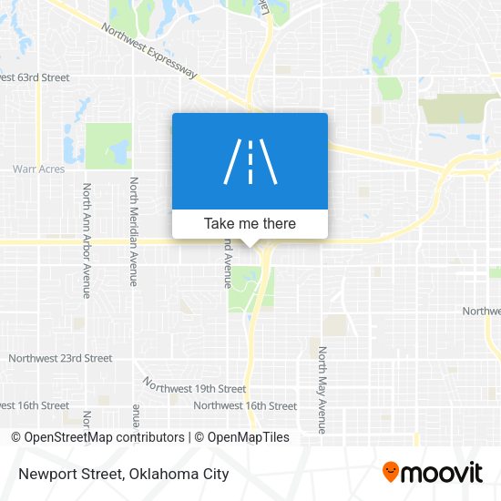 Newport Street map