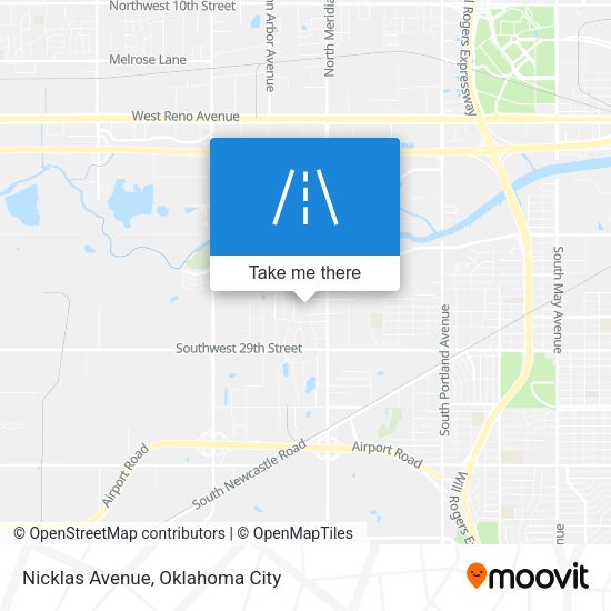 Mapa de Nicklas Avenue