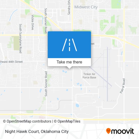 Night Hawk Court map