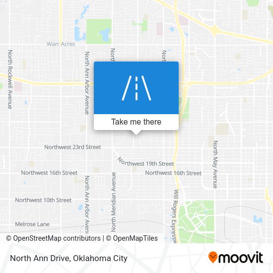 Mapa de North Ann Drive