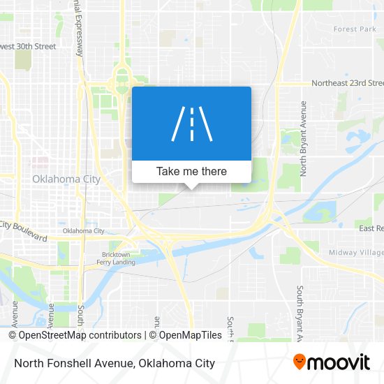 Mapa de North Fonshell Avenue