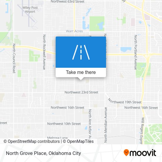 Mapa de North Grove Place