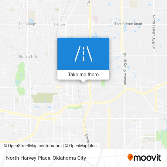 Mapa de North Harvey Place