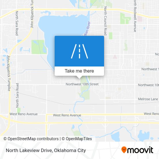 Mapa de North Lakeview Drive