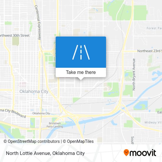 Mapa de North Lottie Avenue