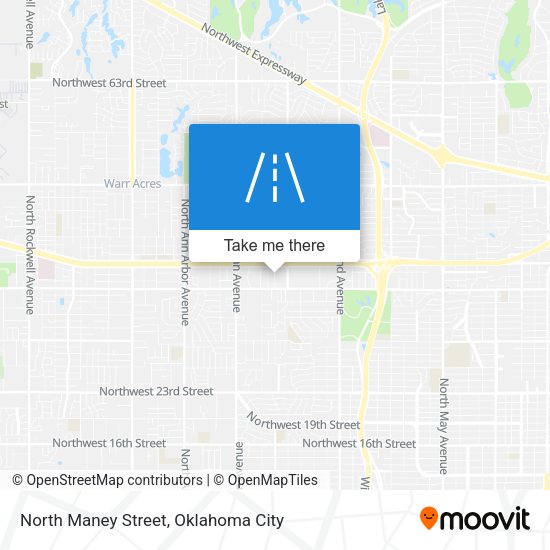 Mapa de North Maney Street