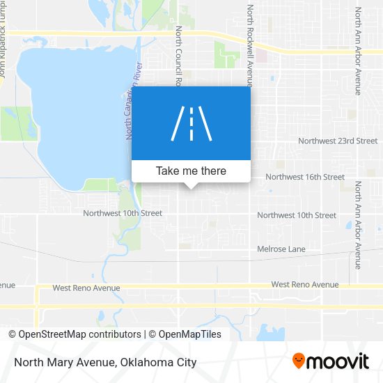 Mapa de North Mary Avenue
