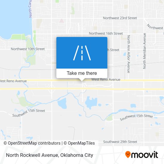 Mapa de North Rockwell Avenue