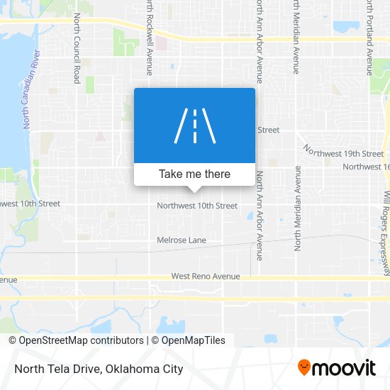 Mapa de North Tela Drive
