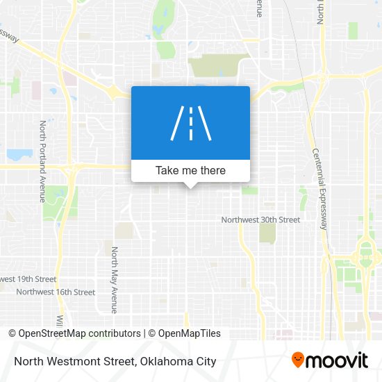 Mapa de North Westmont Street
