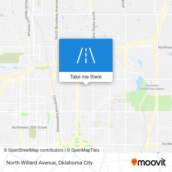 Mapa de North Willard Avenue