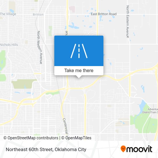 Mapa de Northeast 60th Street