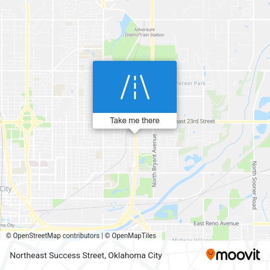 Mapa de Northeast Success Street