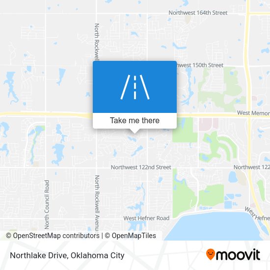 Mapa de Northlake Drive
