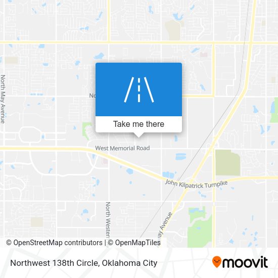 Northwest 138th Circle map