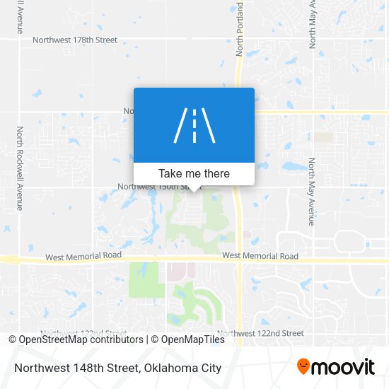 Northwest 148th Street map