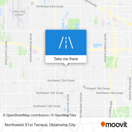 Northwest 31st Terrace map