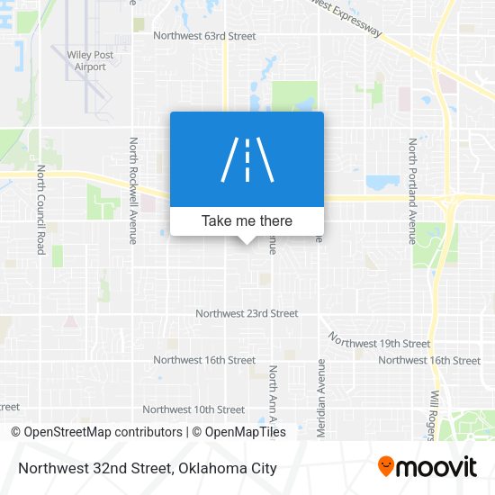 Mapa de Northwest 32nd Street