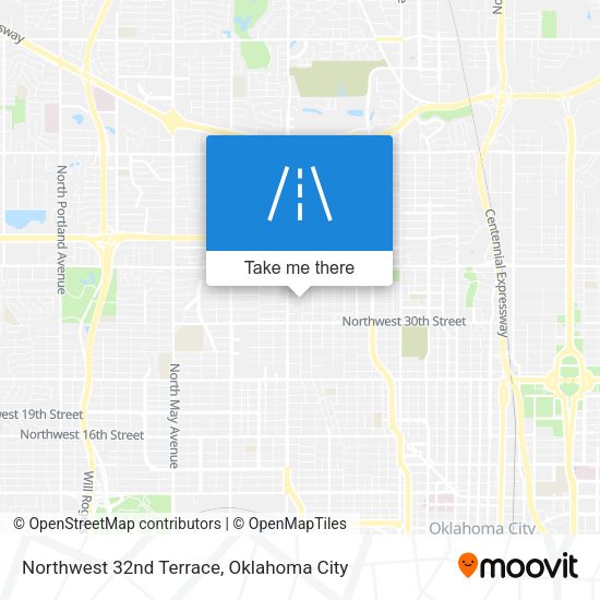 Mapa de Northwest 32nd Terrace