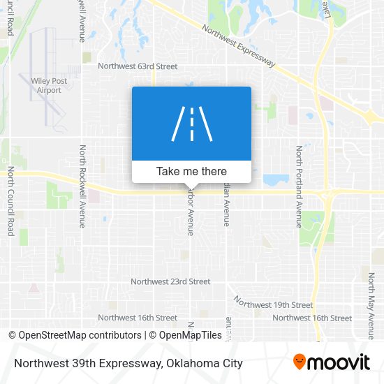 Mapa de Northwest 39th Expressway