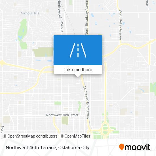 Northwest 46th Terrace map