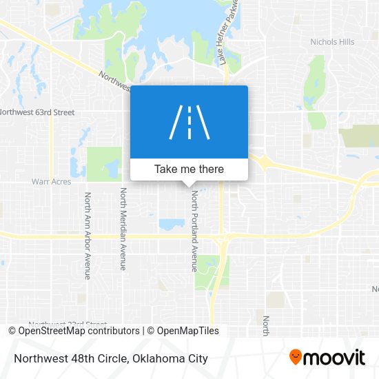Northwest 48th Circle map