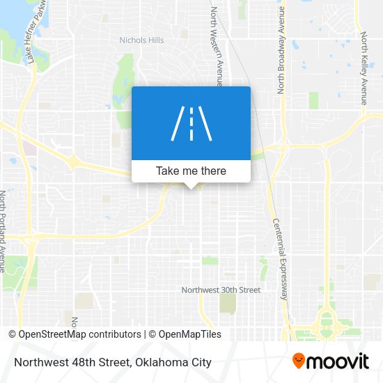 Northwest 48th Street map