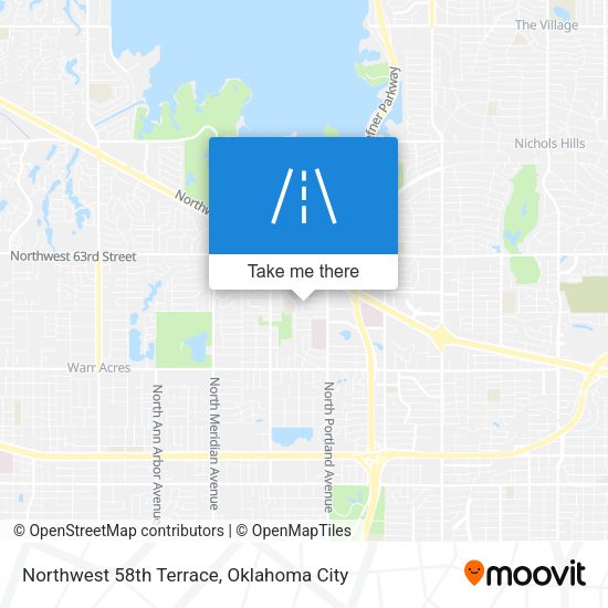 Northwest 58th Terrace map