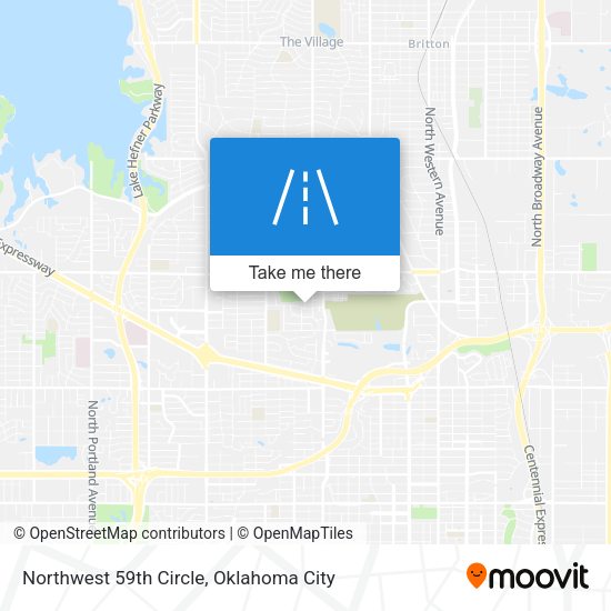 Mapa de Northwest 59th Circle