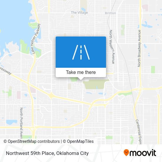 Mapa de Northwest 59th Place