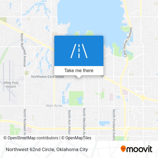 Northwest 62nd Circle map