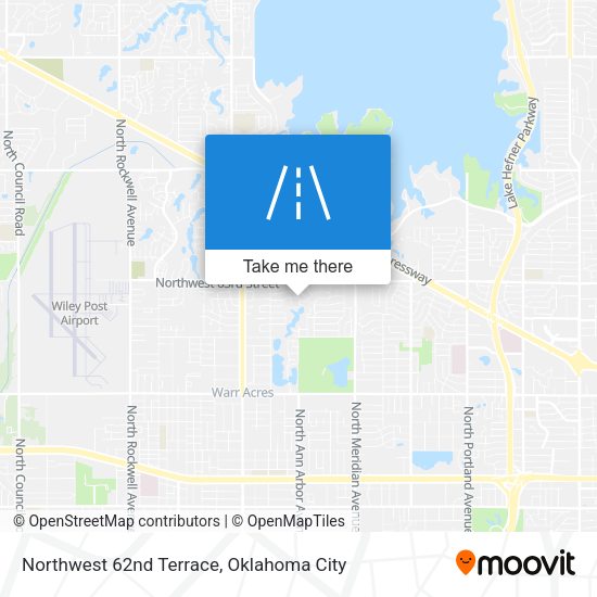 Northwest 62nd Terrace map