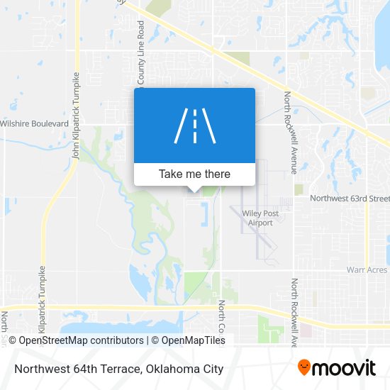 Northwest 64th Terrace map