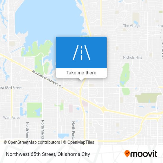 Mapa de Northwest 65th Street